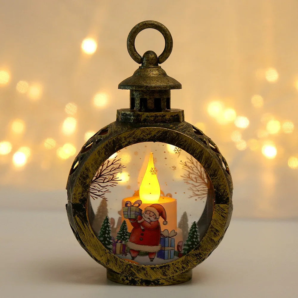Tree Wind Lights Pendant Navidad Christmas New Year Decoration