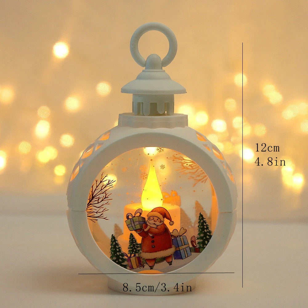 Tree Wind Lights Pendant Navidad Christmas New Year Decoration