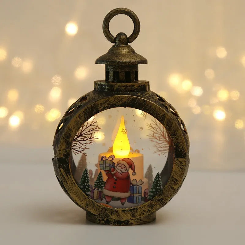 Tree Wind Lights Pendant Navidad Christmas New Year Decoration